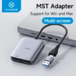 Cáp chuyển - đầu chuyển Hagibis USB-A/C to HDMI-Compatible Adapter MST Dual Monitor Converter Triple Display Compatible with M1/M2/M3 Windows Mac Laptop