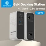 HUB chuyển và mở rộng đa năng Hagibis 100W GaN Docking Station for Switch ROG Ally Steam Fast Charger 4K Monitor 2.5G Ethernet for Thunderbolt 4/3 Macbook Pro
