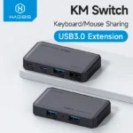 HUB chuyển và mở rộng đa năng Hagibis  USB 3.0 Switch 2 Computers Sharing USB C & A Devices KM Switch Selector for PC Scanner Mouse Keyboard USB Switch Hub