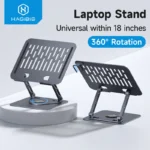 Đế giữ - tản nhiệt Hagibis Laptop Stand for Desk Adjustable Laptop Riser 360° Rotating Ergonomic Notebook Holder for All Laptops up to 18 Inches