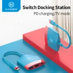 HUB chuyển và mở rộng đa năng Hagibis Switch Dock TV Dock for Nintendo Switch Portable Docking Station USB C to 4K HDMI-compatible USB 3.0 Hub for Macbook Pro
