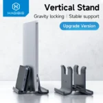 Đế giữ - tản nhiệt Hagibis Vertical Laptop Stand Adjustable Holder Desktop Gravity Foldable Notebook Support For MacBook Pro/Air/Microsoft Surface