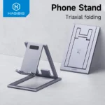 Đế giữ điện thoại - Tablet Hagibis Phone Stand Aluminum Cell Phone Adjustable Desk Phone Holder for iPhone 16 15 14 Pro Max SE Tablet Support Mount Stand