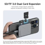 HUB chuyển và mở rộng đa năng Hagibis Magnetic USB C Hub Type-C Multiport Adapter Docking Station 4K HDMI 100W PD For Macbook iPhone 16/15 Pro Thunderbolt 4 - Ảnh 6