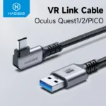 Cáp Hagibis Link Cable for Oculus Quest 2/Quest 1/Pico High Speed Data Transfer Charging Cord for Gaming PC VR Headset Accessories